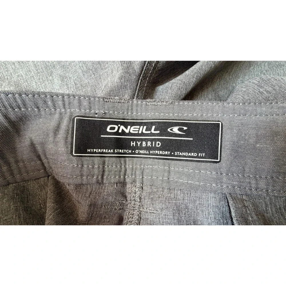 O'Neill Hybrid Shorts Mens 34 Gray Reserve Heather 21